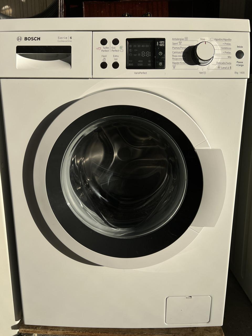 Bosch Serie | 6 wasmachine 8 kg. 1400 tpm.  Energieklasse A+++