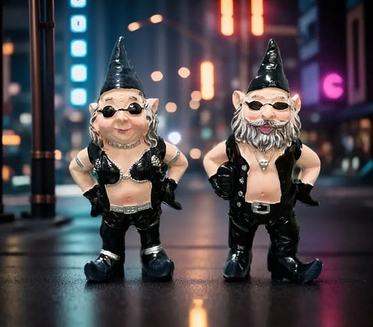 Biker Kabouter Set