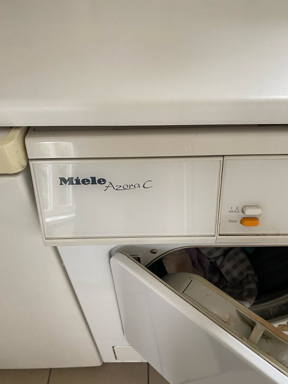 Miele Droger Wasmachine en vriezer