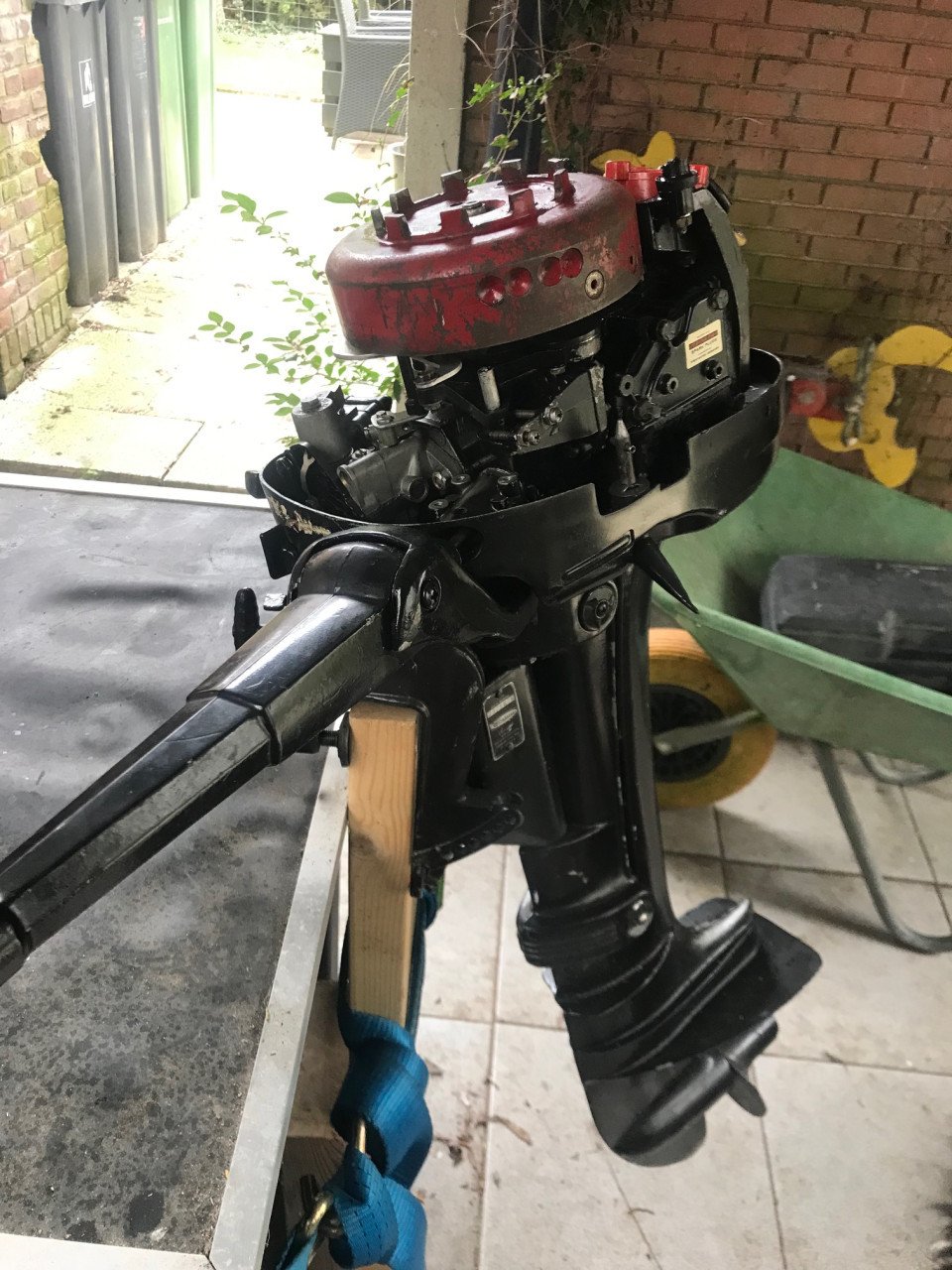 Bootje + Motor + Trailer (opknapper)