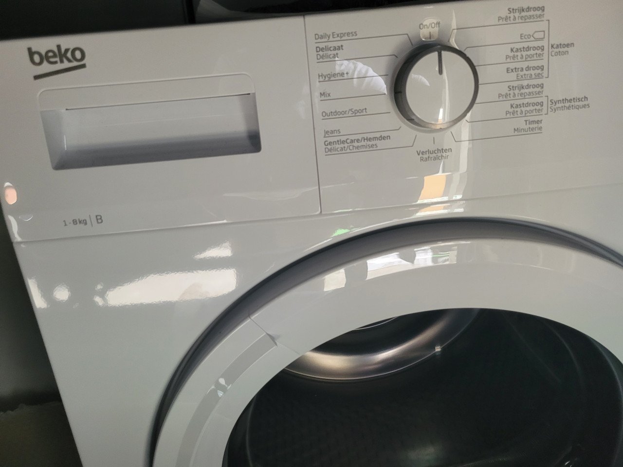 Beko condens droger paar maanden gebruikt