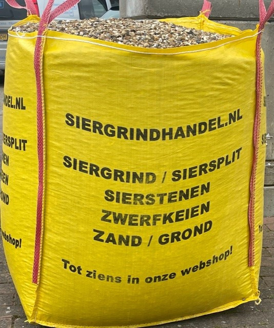 ZAND, GROND, GRIND, SPLIT, STENEN, ZWERFKEIEN - bigbag of losgestort