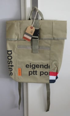 Nieuwe ptt post rugzak met gespsluiting