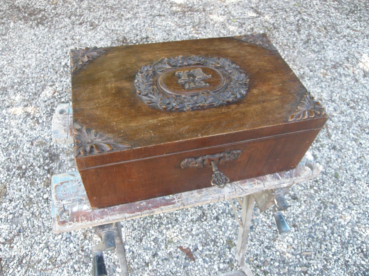 Antiek kistje 1863