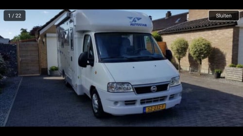 Camper autostar met zeer veel opties