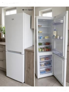 Koel-vriescombinatie 152cm. 6 mnd gebruikt, bijna nieuw