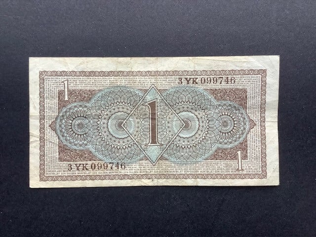 Nederland , 1 gulden 1949 Juliana.