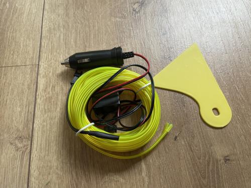 Nieuwe led strip auto