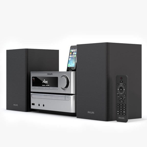 Philips Mini Stereoset -Ipod/Ipad/Iphone docking station