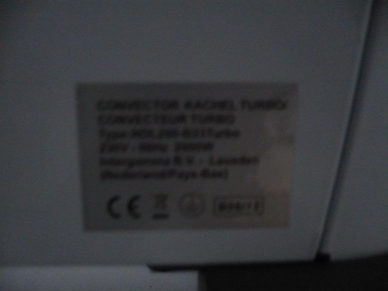 Elektrische convector kachel-vermogen2000Watt-zo goed als nieuw