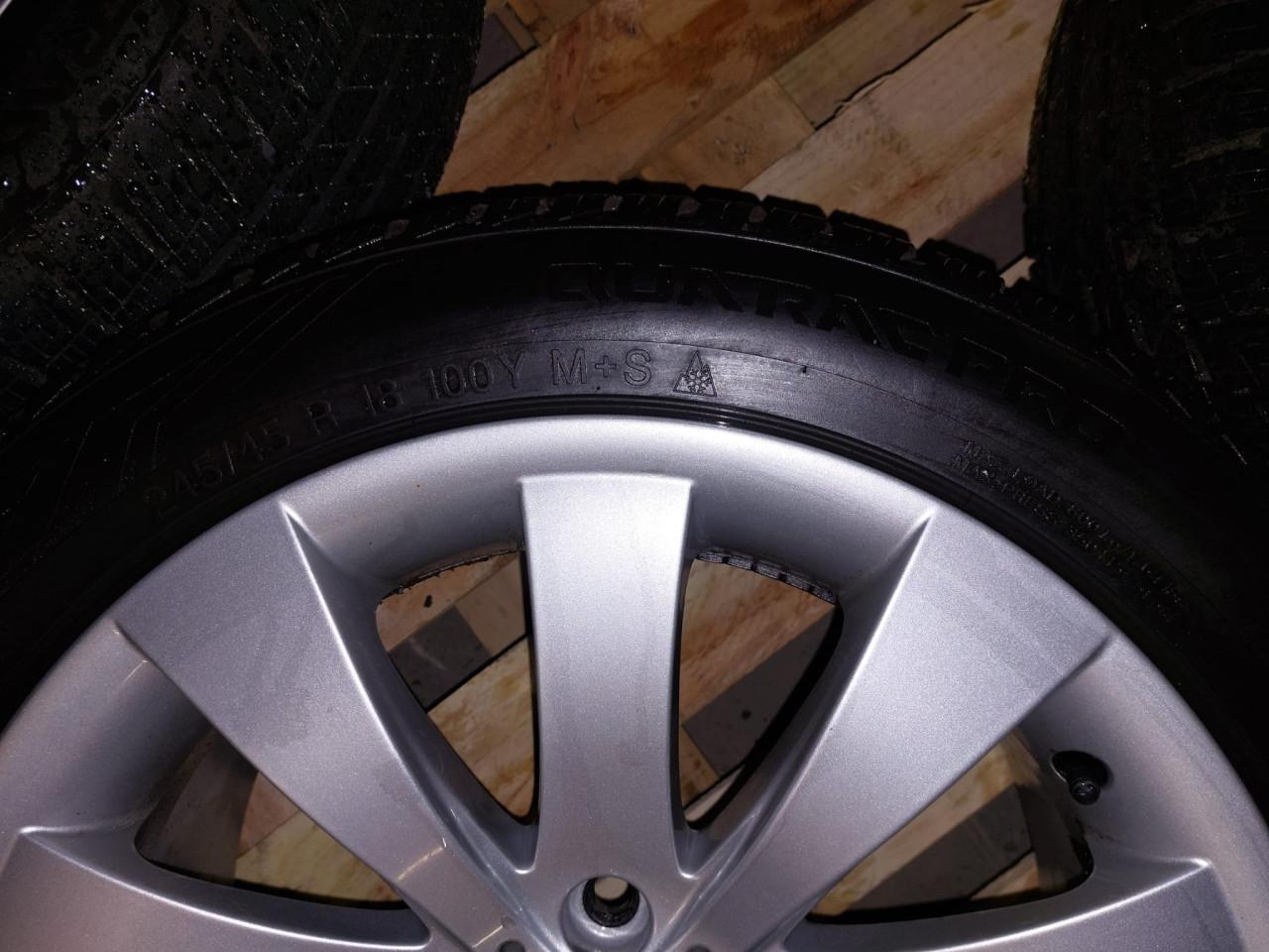 BMW 18 inch velgen met All Season banden