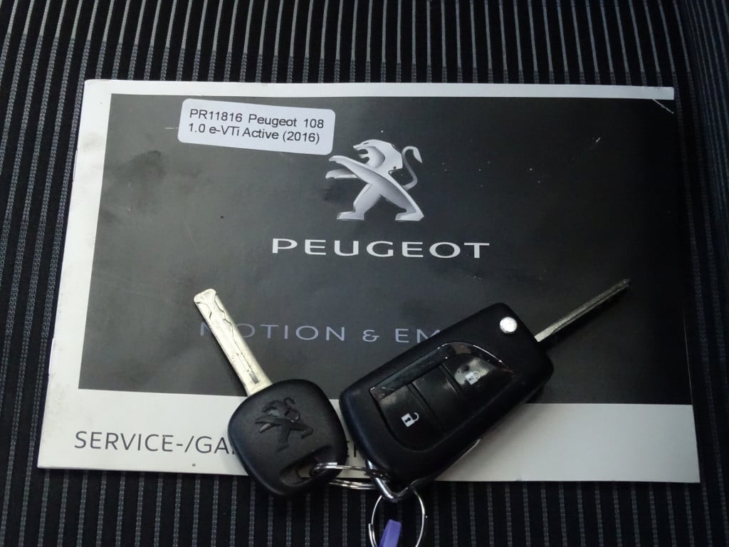 Peugeot 108 1.0 e-vti allure top! | bluetooth | 15" | cabrio top