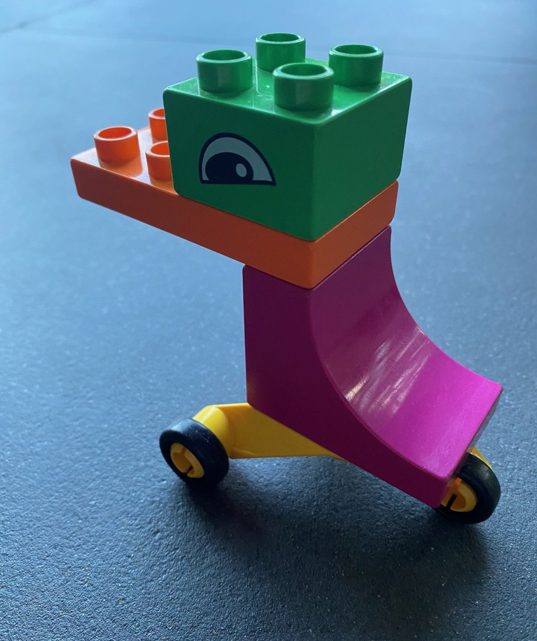 Lego Duplo Ontdek eend op wielen (compleet) 5494