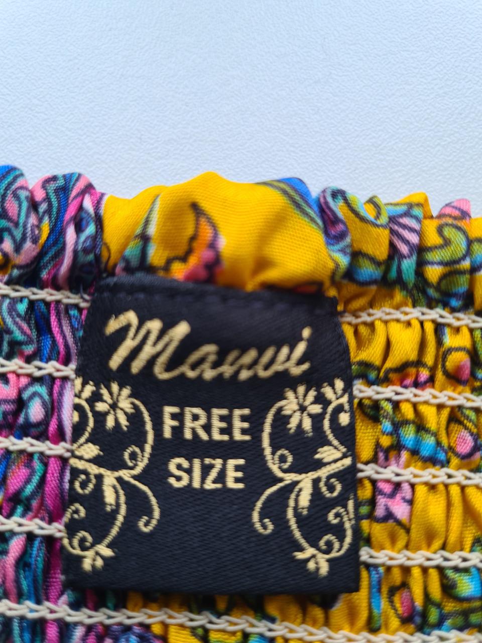 Kleurrijke maxi-rok in Bohemien-Ibiza stijl mt S - XL