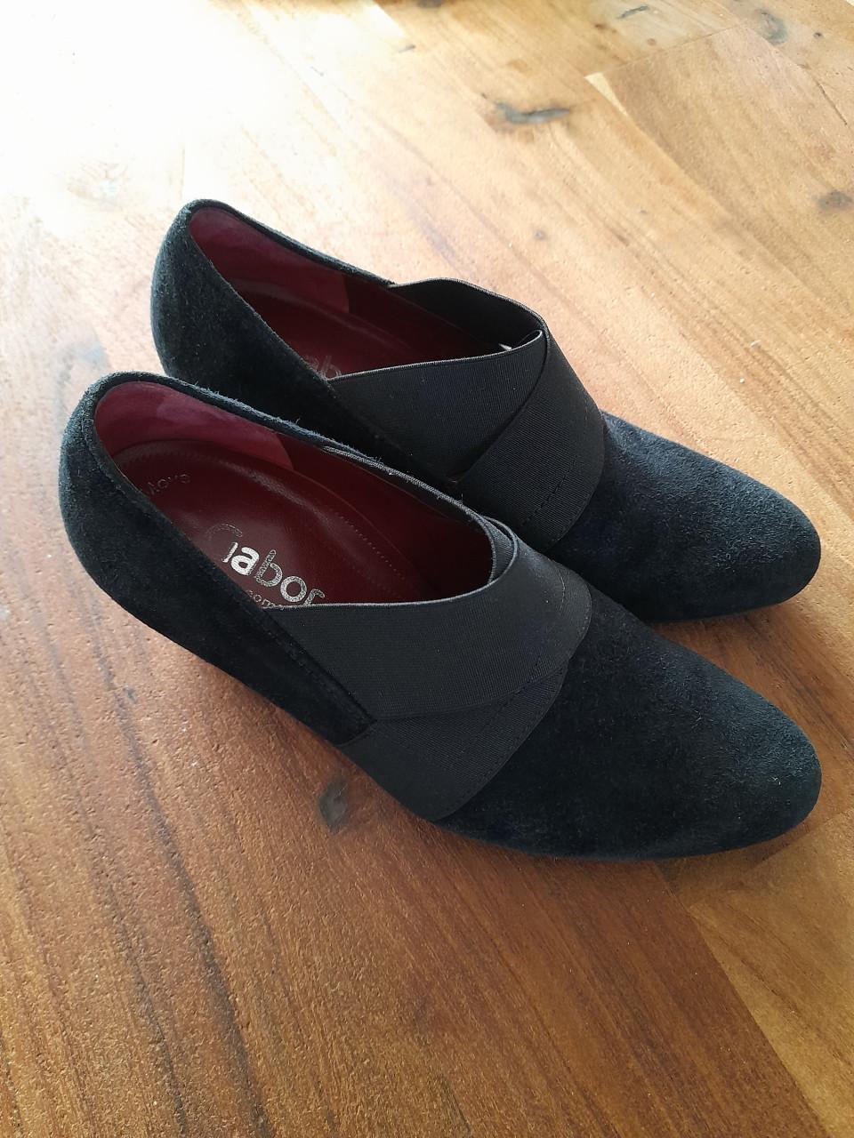 Zwarte Gabor schoen maat 36,5
