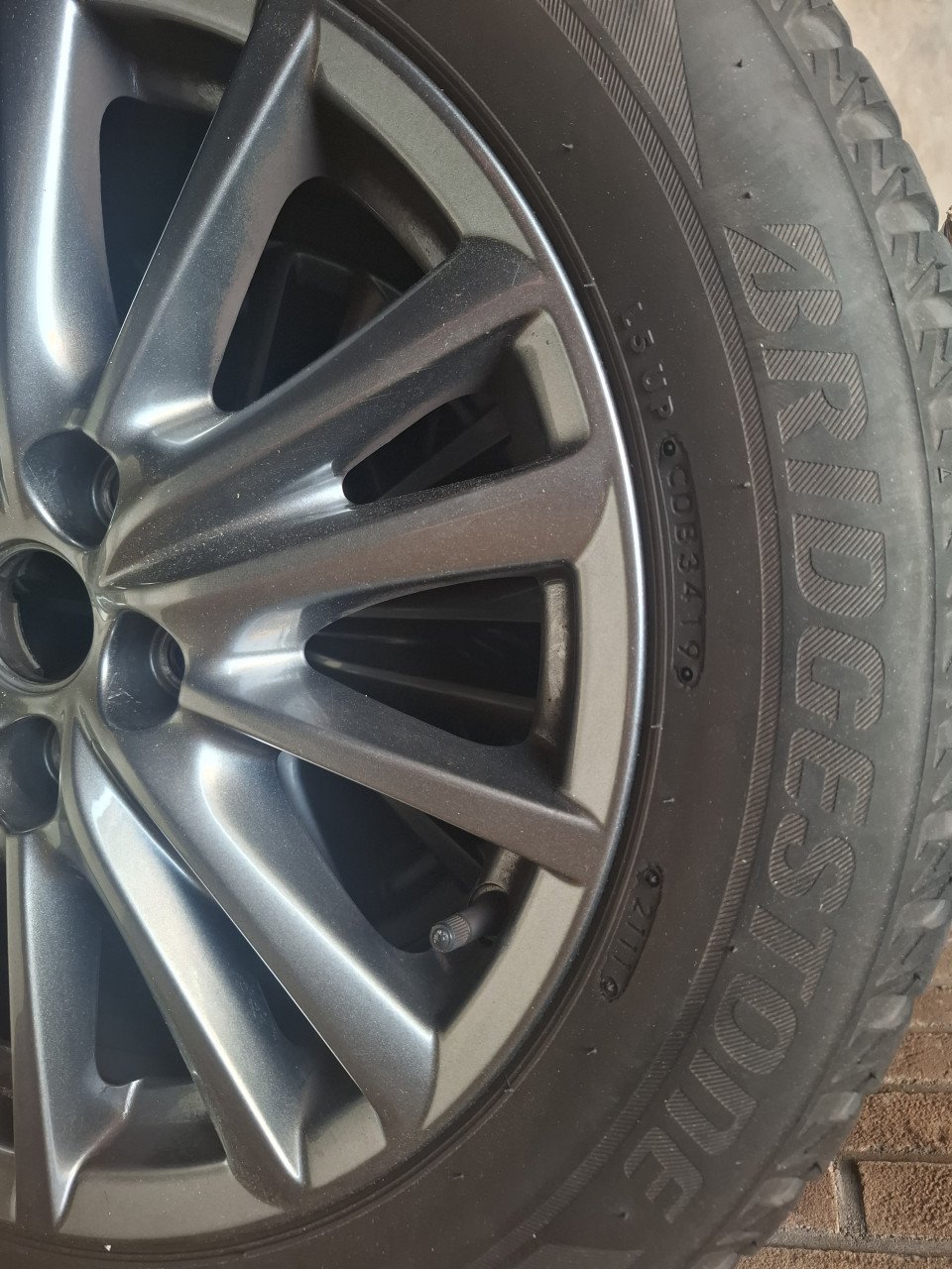 Mooie set velgen Mazda 6 225/55 R17