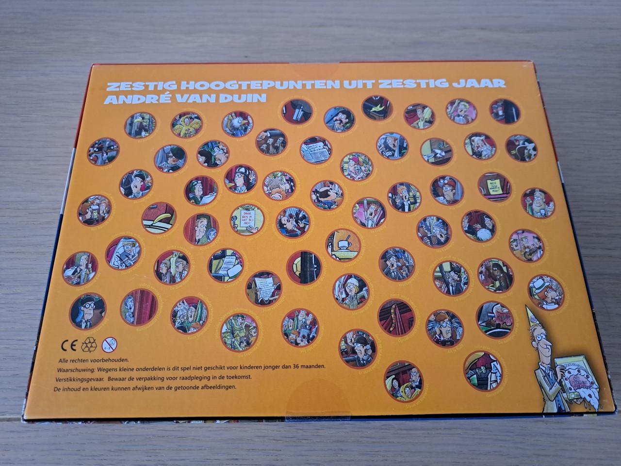 PUZZEL ANDRE VAN DUIN 60 JAAR IN HET VAK.