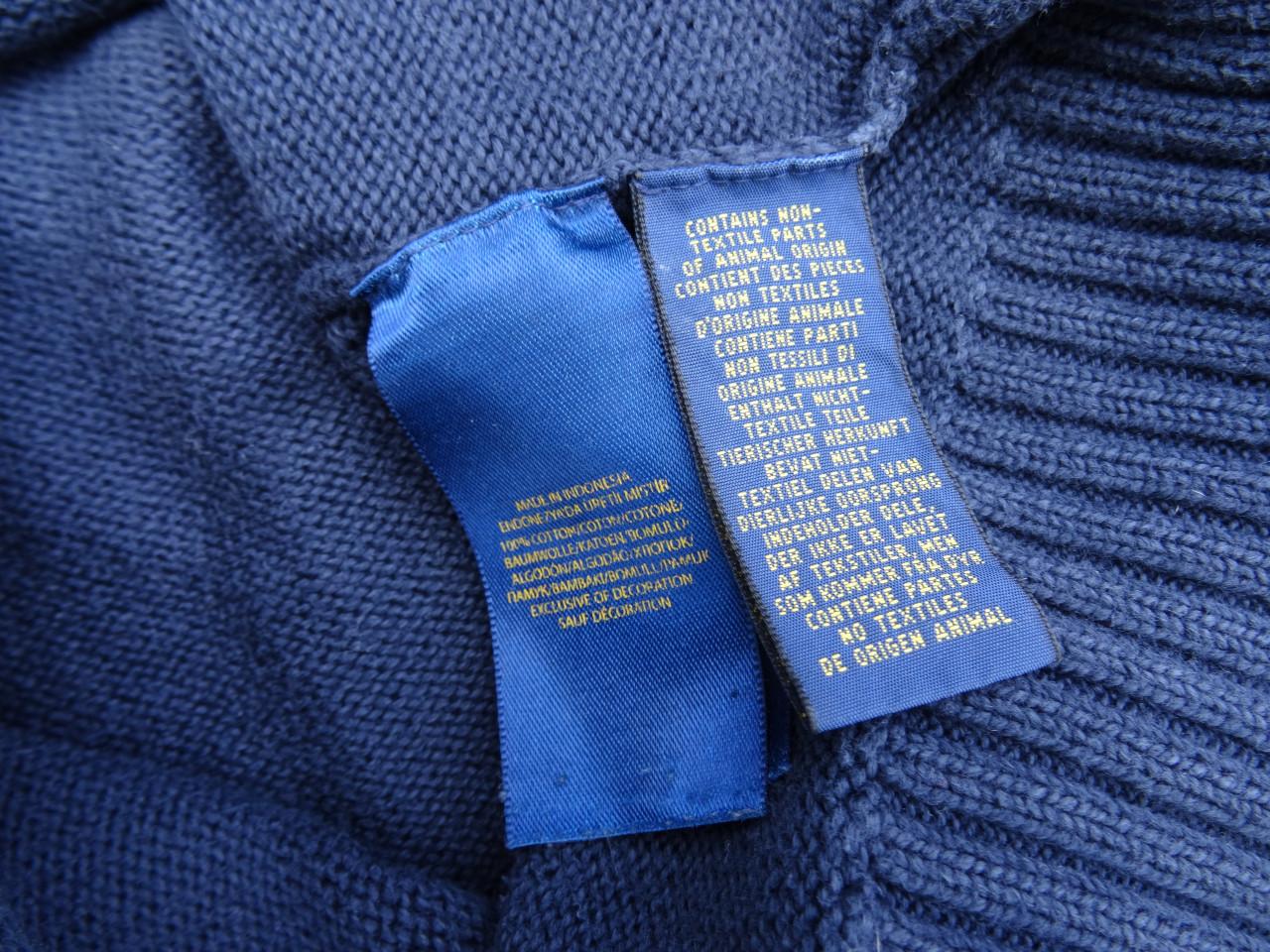 Polo Ralph Lauren trui donkerblauw maat M