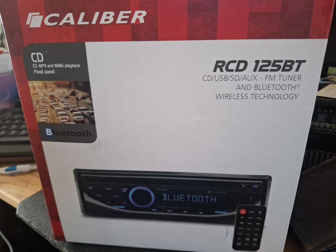 Autoradio cd usb bluetooth nieuw