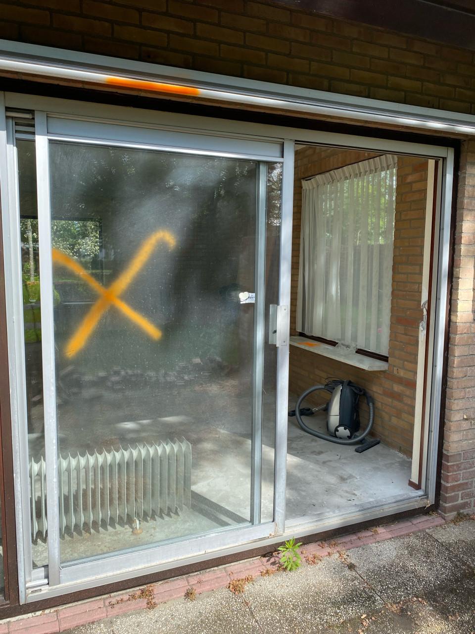 Aluminium schuifpui