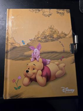 Disney Winnie de Poeh dagboek met een slot en sleutel. Nieuw
