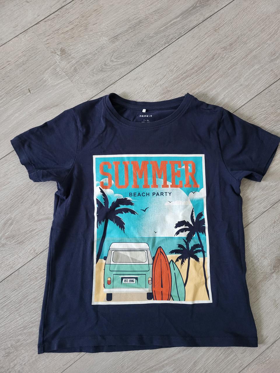 Set van 3 shirts - Name it - maat 122/128