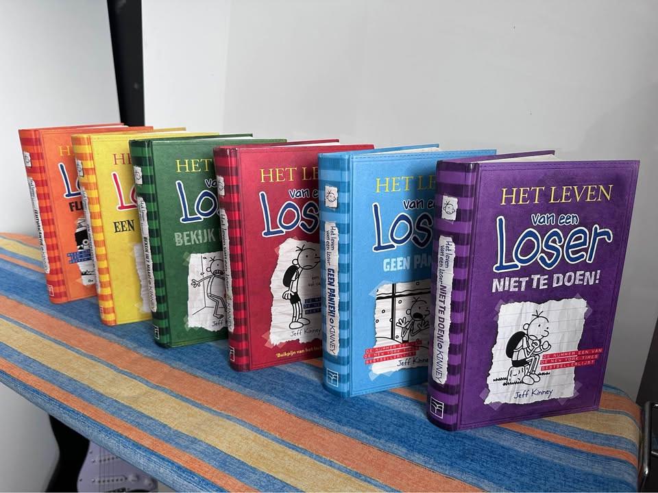 6 Boeken van Het leven van een loser - Jeff Kinney