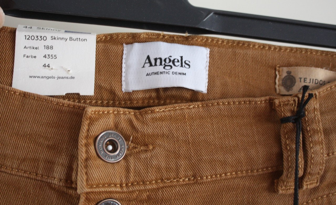 Nieuwe caramelkleurige broek maat 44