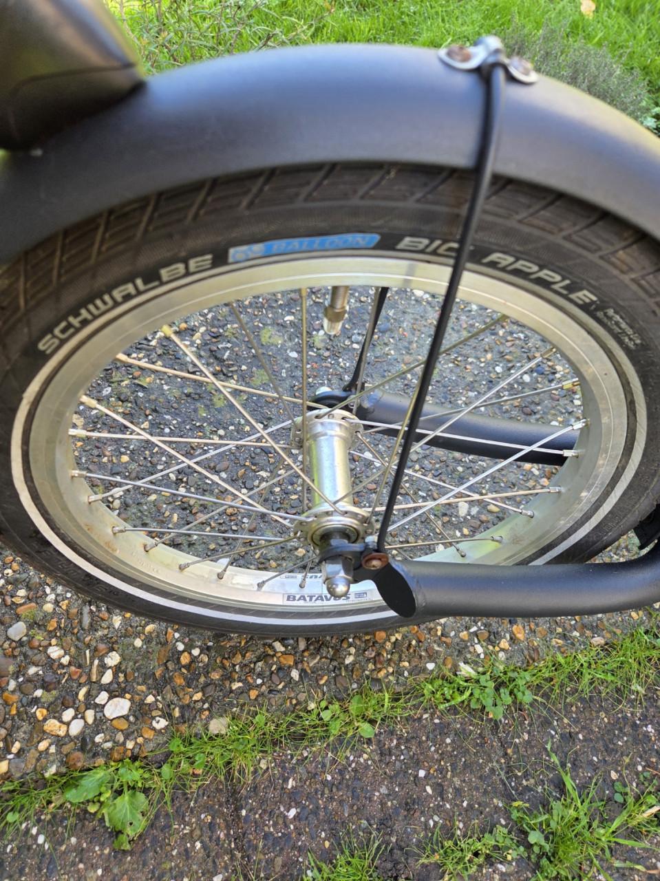 Fietskar, 1 wielig