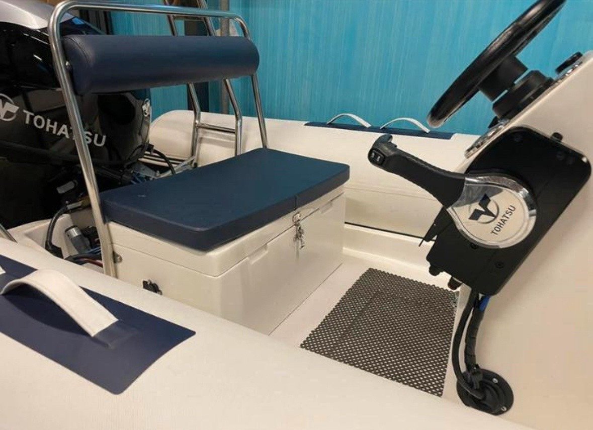 Aquaparx Rib 480 met 40pk 4 takt 15 uur.
