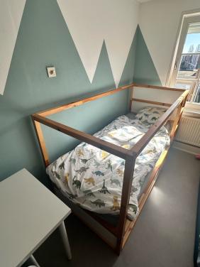 Ikea keerbaar bed tot hoogslaper, kind