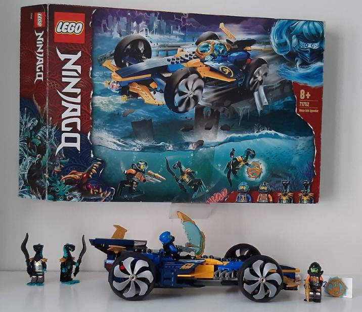 LEGO NINJAGO  71752: Ninja Sub-speeder + 4 minifiguren