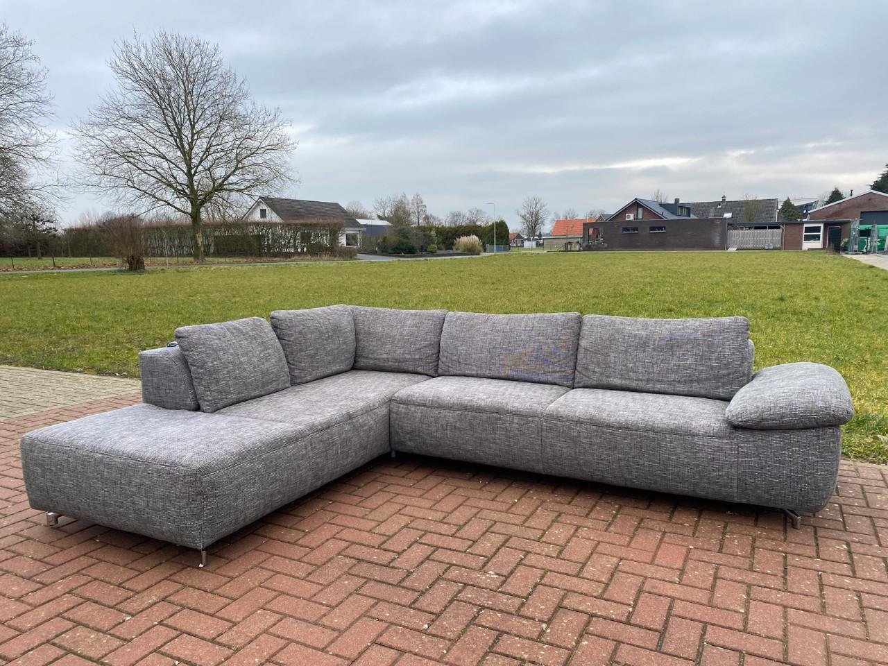 Montèl Unique Stoffen Hoekbank-Diepe Lounge Zit -Modern Nederlands Comfort