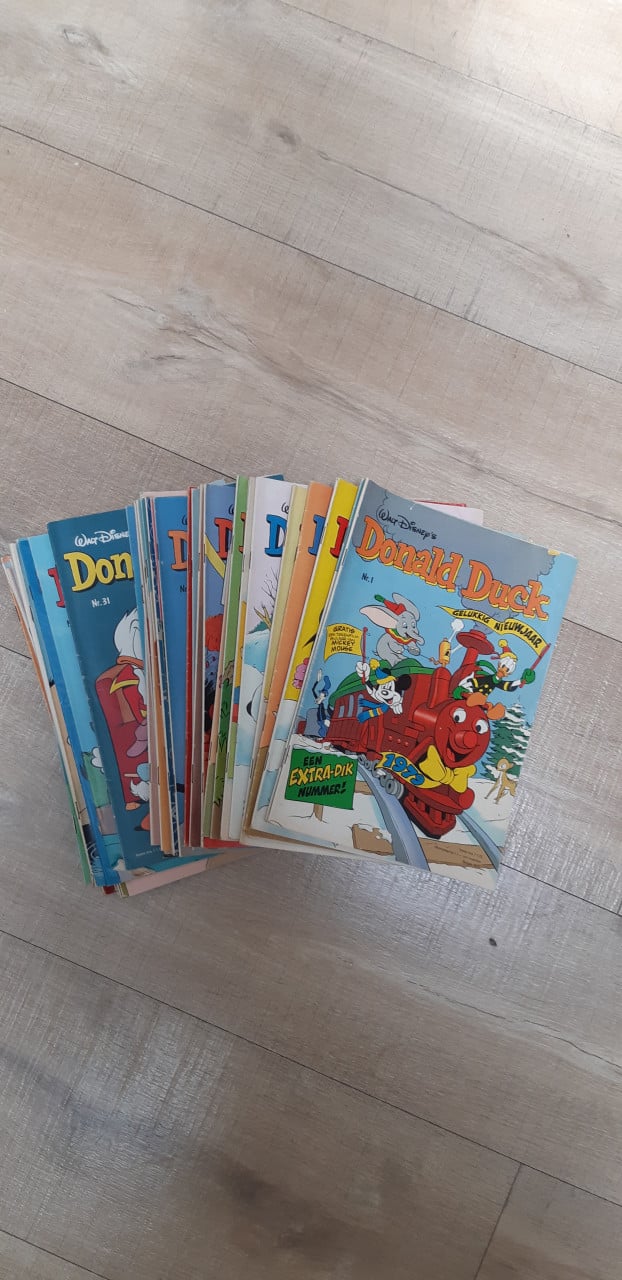 Diverse jaargangen Donald Duck 1972-1984