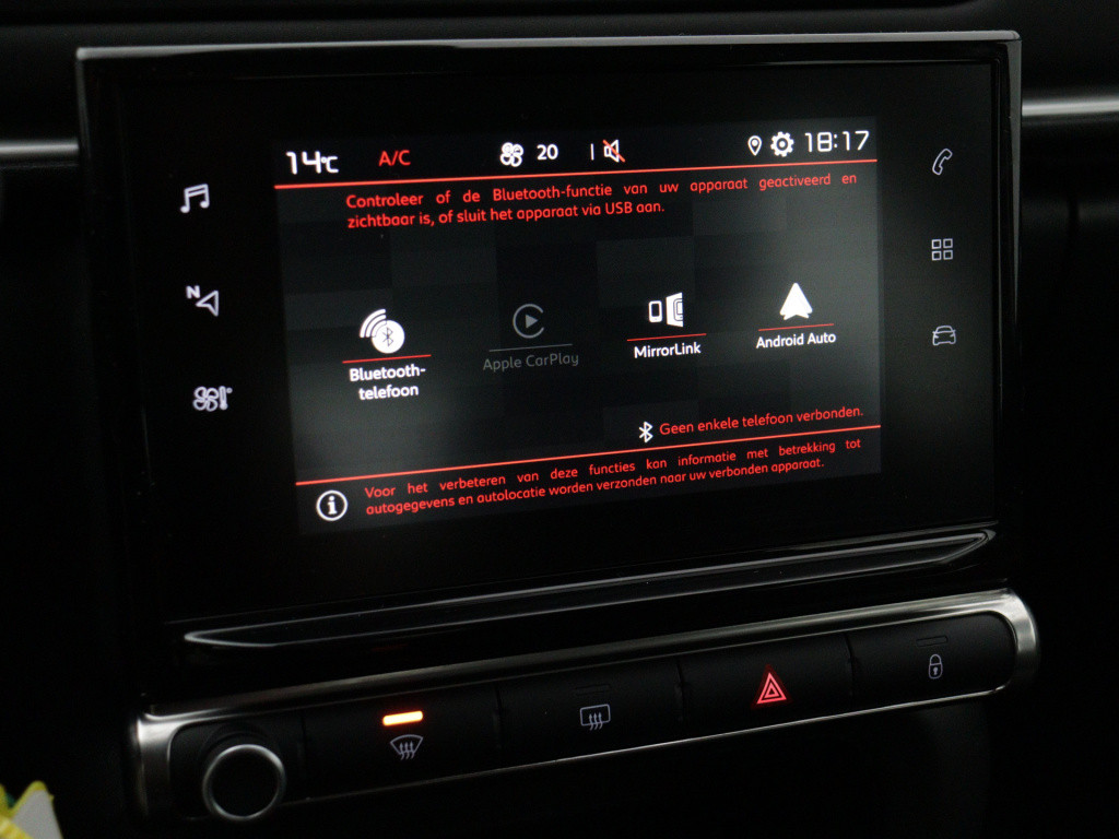 Citroen C3 82 pk c-series | rijklaar | parkeersensoren achter | apple carpl