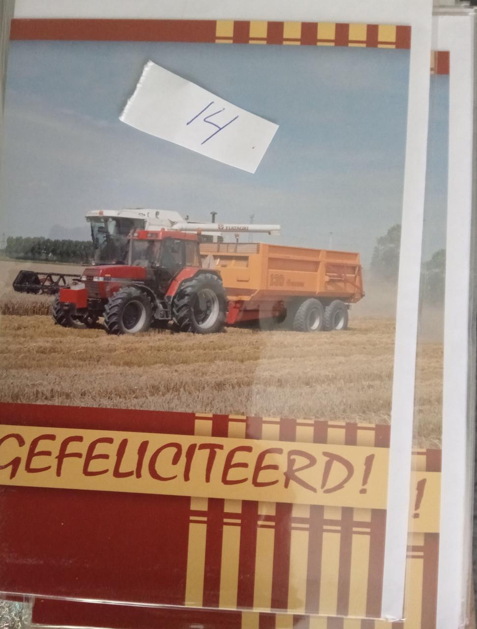 269 nieuwe dubbele kaarten en wat ansichten tractoren