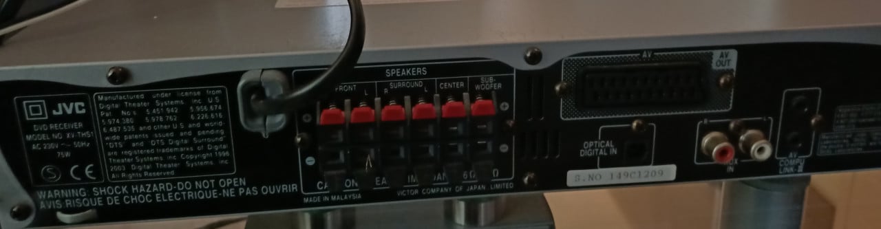 Jvc home cinema set