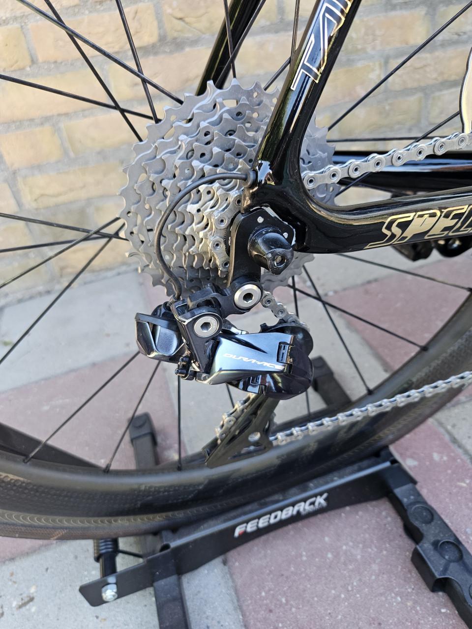 Specialized S-Works Tarmac - Nibali Shark Ed. - Zipp 404 - Dura-Ace Di2