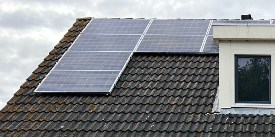 Set zonnepanelen