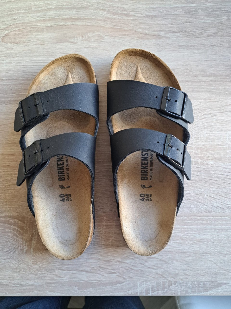 Zo goed als nieuwe Birkenstock Professional Arizona sandalen!