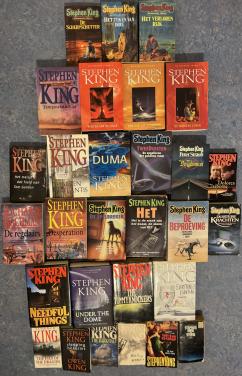 30 Stephen King boeken ENG/NED