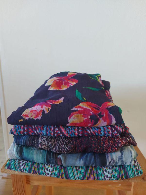 🌸 5 leuke blouses – maat 52 – €12,50 voor alles!