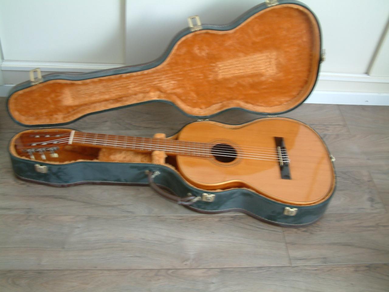 Antonio Fernandez  gitaar Klassiek  met rug tas