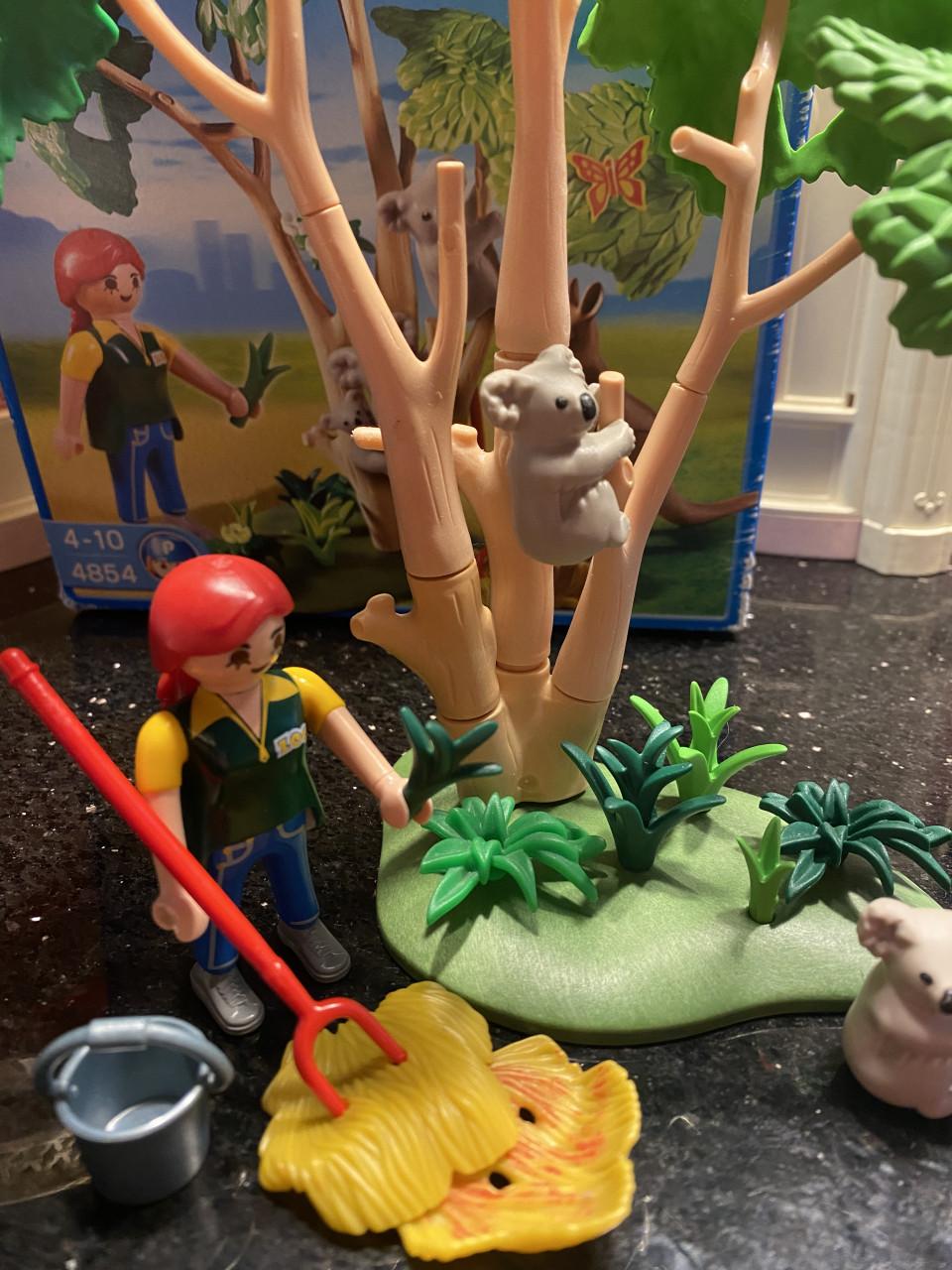 Playmobil koala boom met kangaroen
