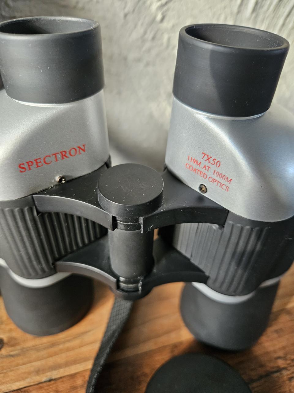 Zgan Spectron 7x50 verrekijker met tas en accessoires