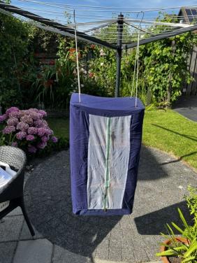 Stoffen voorraadkastje voor tent