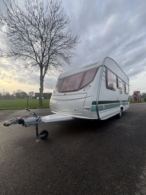 Chateau Calista 450 (Voortent + Fietsenrek)
