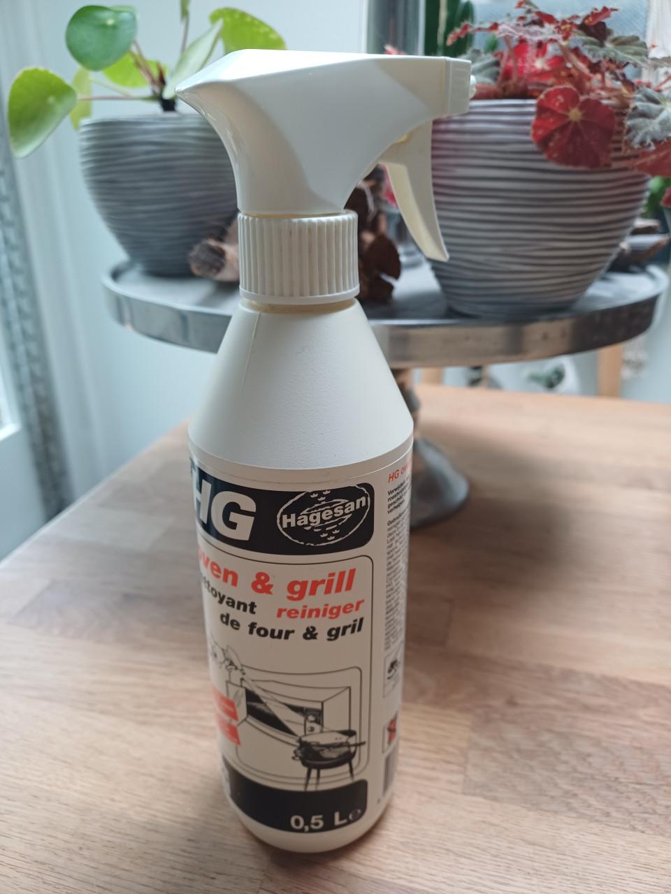 NIEUW: HG oven & grill reiniger 500 ml