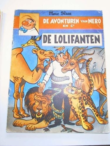 Strip Nero De lolifanten editie 1967 collector's item