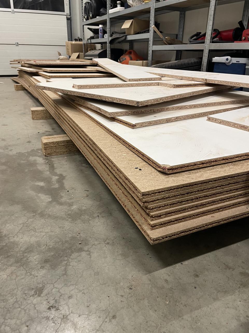 Houte mdf platen